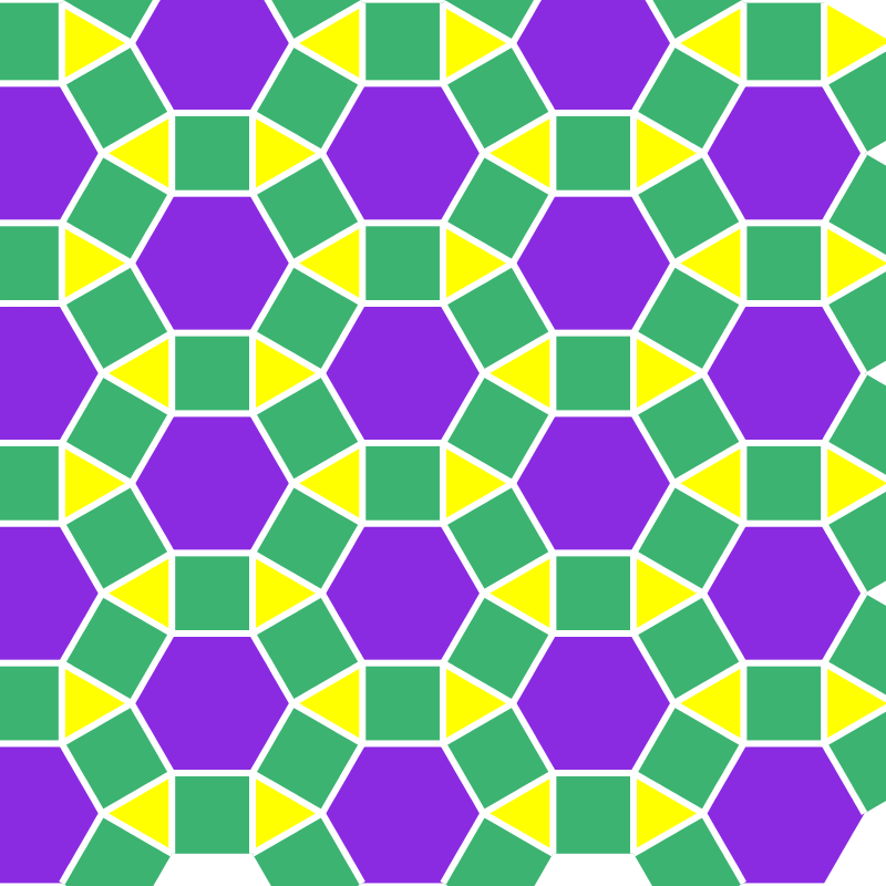 Diagrams Semiregular Plane Tiling